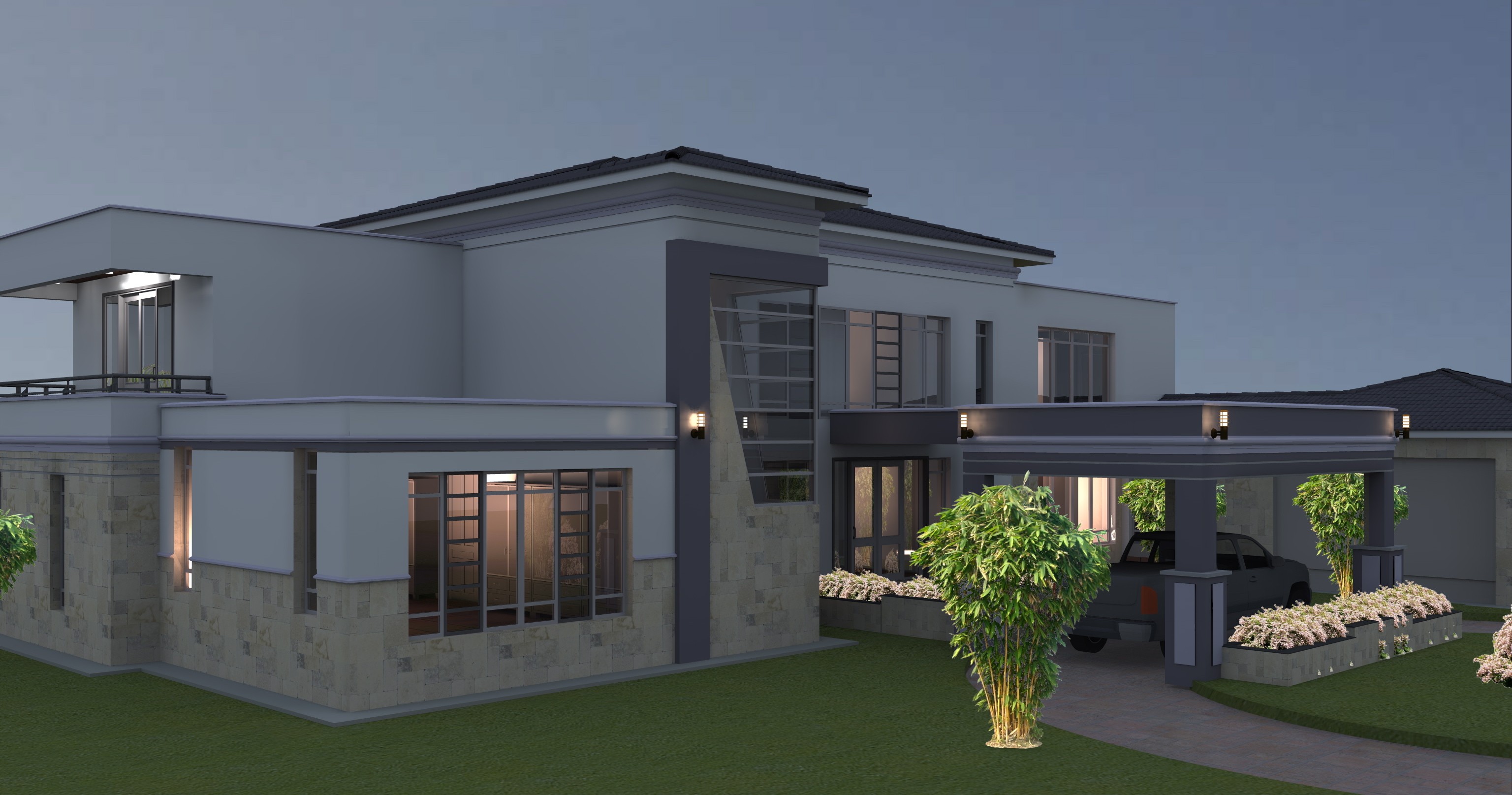 PROPOSED FIVE BEDROOM HOUSE