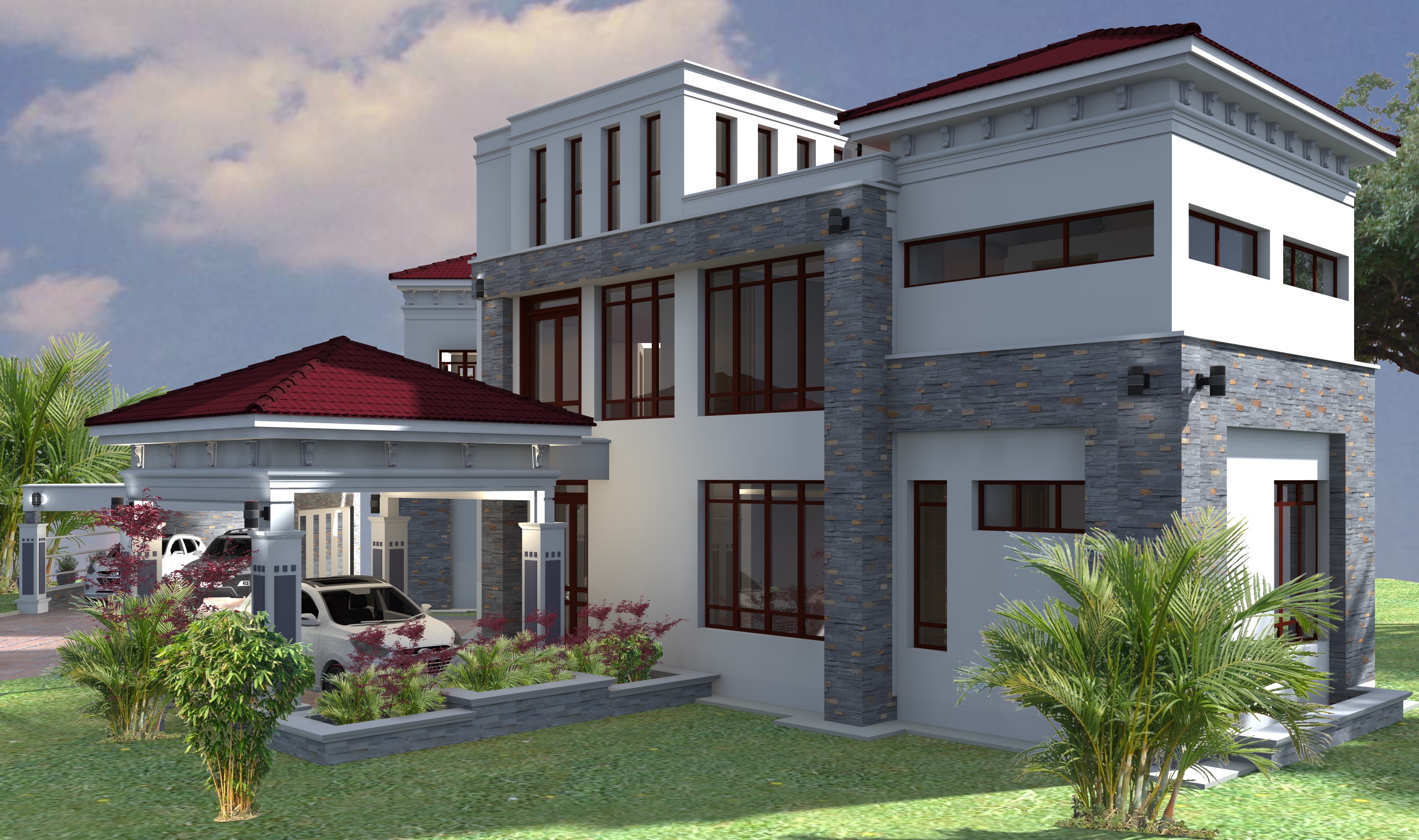 PROPOSED RESIDENTIAL HOUSE IN JEBEL SOUTH SUDAN